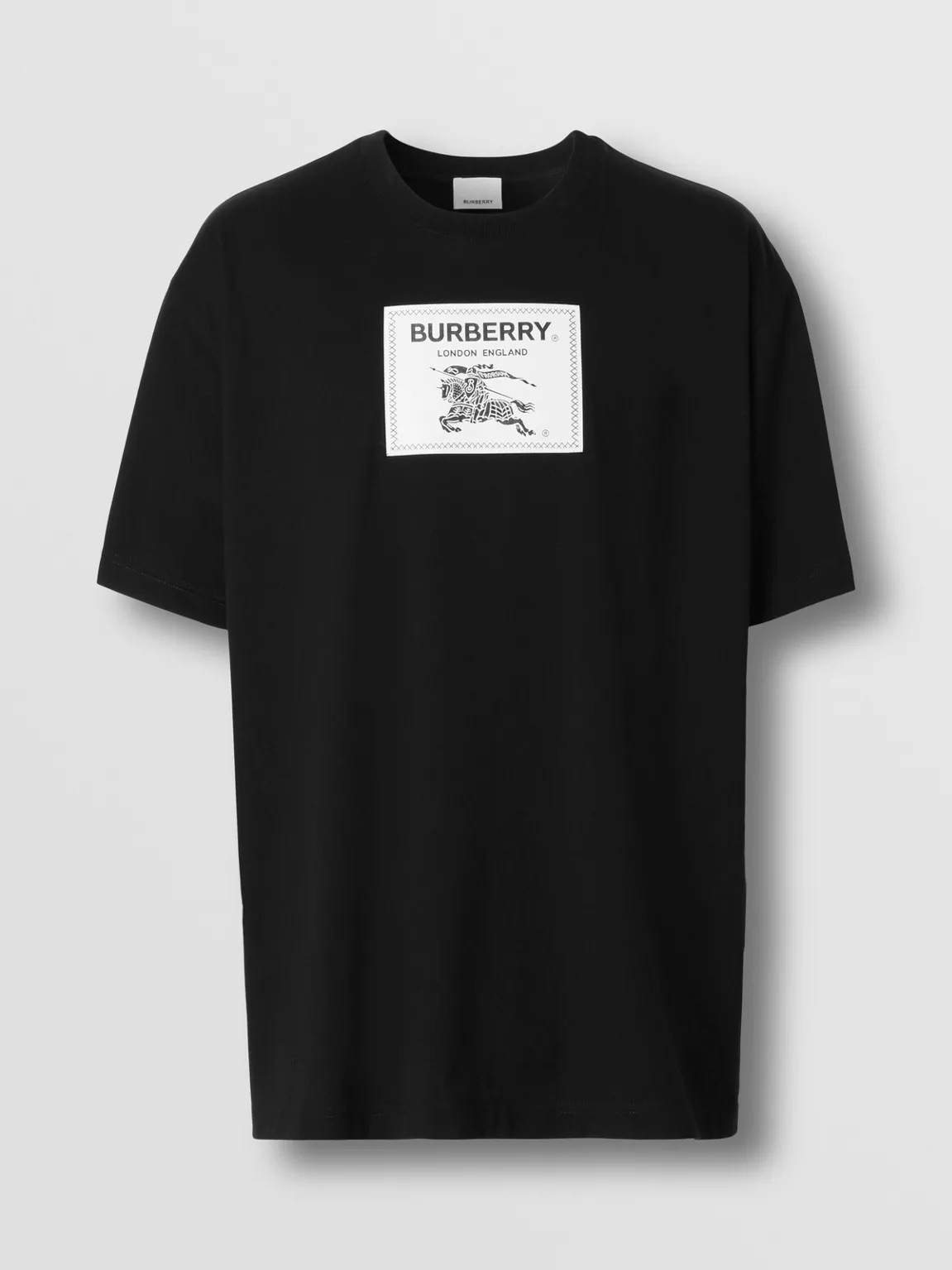 Winst Ademen diamant Burberry☆ Cotton T-shirt with Prorsum Label Black/White www.omniblonde.com