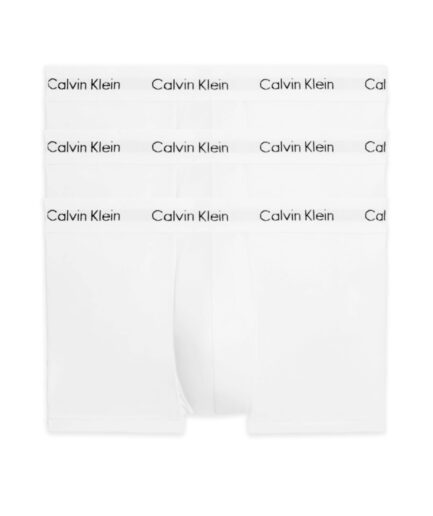 Calvin Klein Cotton Classics 3-pack Trunk - white