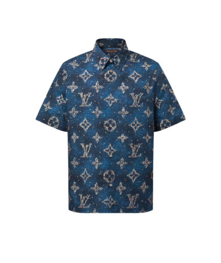 Louis Vuitton Printed Monogram Shirt - Ocean Blue
