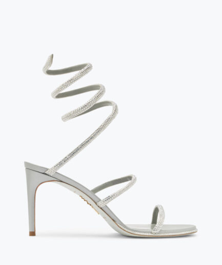 René Caovilla Cleo Gray Sandal 80