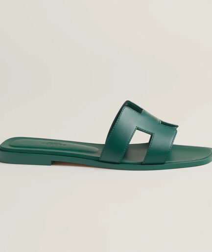 Hermès Oran Sandal - vert viride