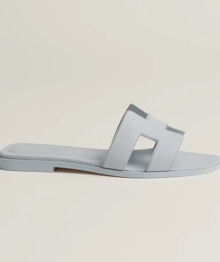 Hermès Oran Sandal - bleu glacier