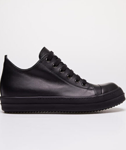 Rick Owens Hollywood Low-Top Sneakers - black