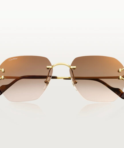 Cartier Signature C De Cartier Sunglasses - gold
