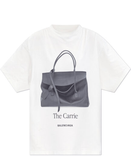Balenciaga The Carrie Oversized T-shirt - white