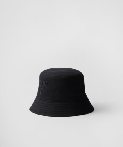 Prada Drill Bucket Hat - black