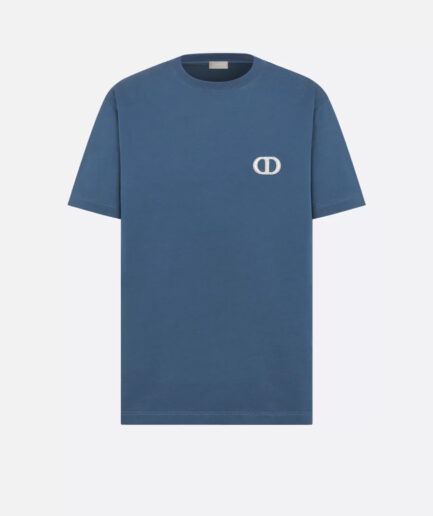 Dior CD Icon T-Shirt, Relaxed Fit - deep blue