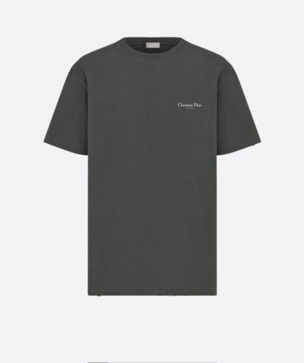 Dior Christian Dior Couture Lily of the Valley T-Shirt, Relaxed Fit - dark grey