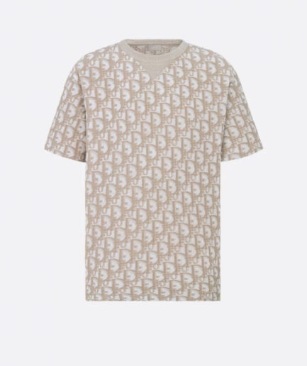 Dior Oblique T-Shirt, Relaxed Fit - beige