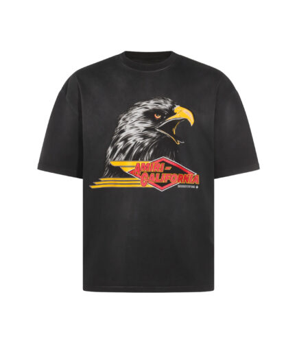 AMIRI EAGLE OVERSIZED T-shirt - black