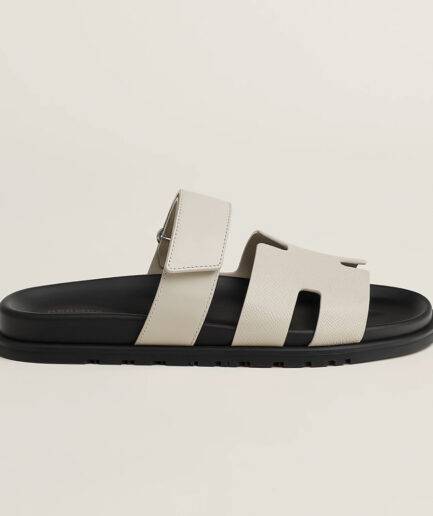 Hermès Chypre Sandal - beige glaise