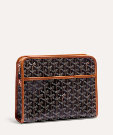 Goyard Jouvence MM Toiletry Bag - Black & Tan
