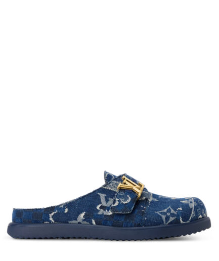 Louis Vuitton Easy Mules - navy blue