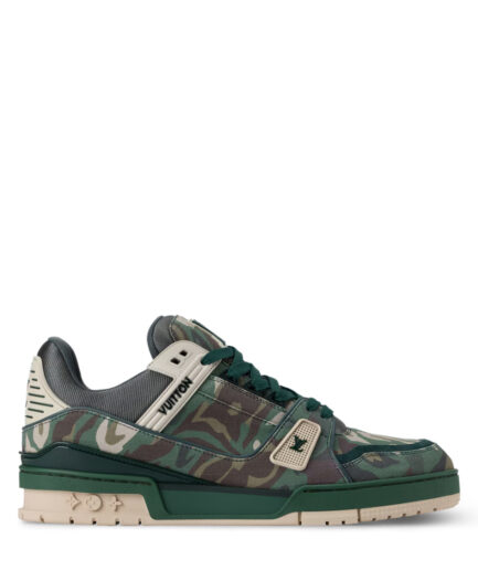 Louis Vuitton Trainers -  camo green