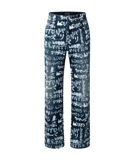 Louis Vuitton Paris Tokyo Trousers - blue