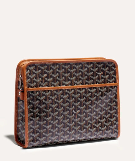 Goyard Jouvence GM Toiletry Bag - Black & Tan