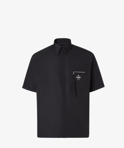 Fendi Black Cotton Shirt