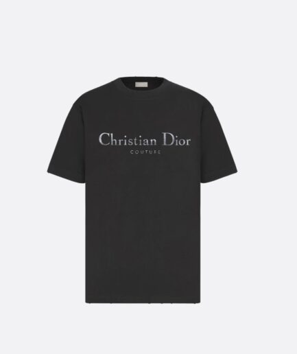 Christian Dior Couture T-Shirt, Relaxed Fit - black