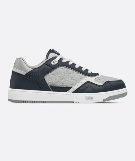 Dior B27 Uptown Low-Top Sneaker - Navy Blue, Dior Gray and White