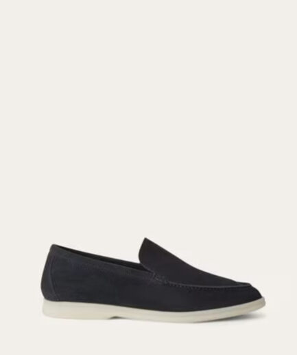 Loro Piana Summer Walk Loafer  Suede - Classic Blue