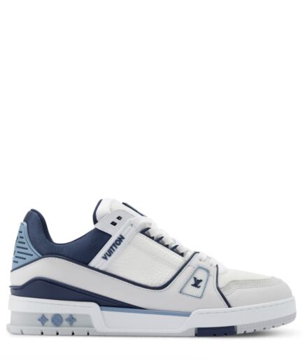 Louis Vuitton Trainers -  white/navy blue