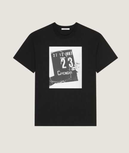 Givenchy Clapperboard print cotton T-shirt - black