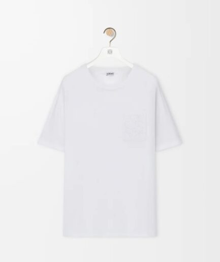 Loewe Relaxed Fit T-shirt In Cotton - white