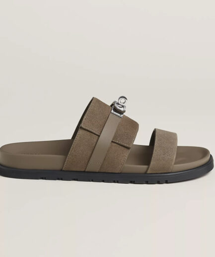 Hermès Jackson Sandal – Light Etoupe