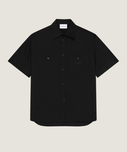 Givenchy Patch Seams Shirt- Black