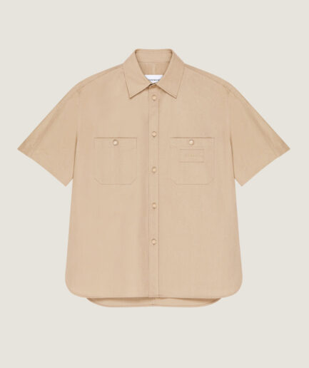 Givenchy Patch Seams Shirt- Beige
