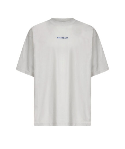 Balenciaga Back T-Shirt Medium Fit in White