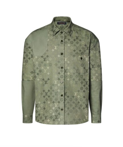 Louis Vuitton Monogram Workwear Overshirt - khaki