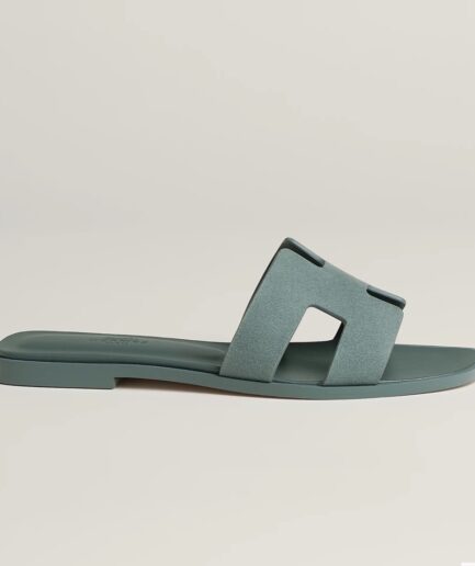 Hermès Oran Sandal – Blue Tonnerre