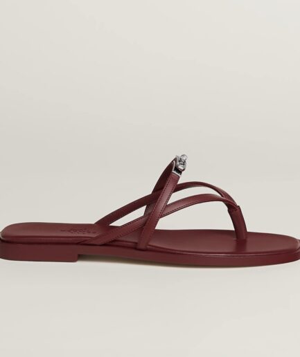 Hermes Miss Sandal- Rouge H