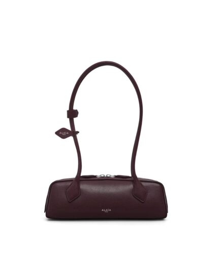 ALAIA LE TECKEL Small Bag- Burgundy