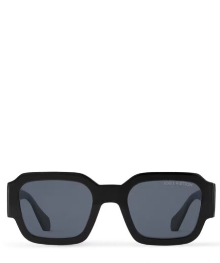 Louis Vuitton Clash Round Square Sunglasses – black