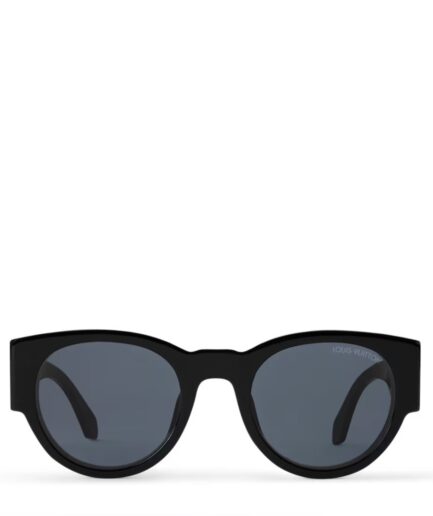 Louis Vuitton Clash Round Sunglasses – black