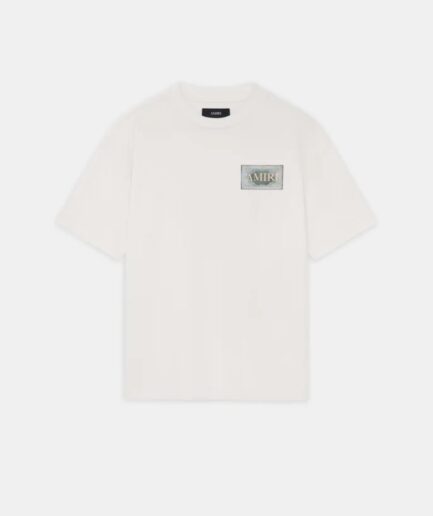 Amiri Bandana Tshirt- Cream