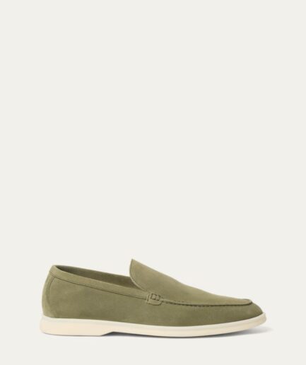 Loro Piana Summer Walk Loafer Suede – Verde Acqua