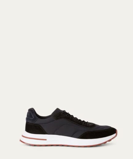 Loro Piana Week End Walk Sneaker – Black