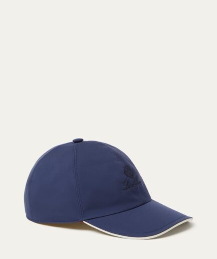 Loro Piana Baseball Cap- Ocean Cavern/Ivory