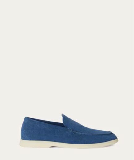 Loro Piana Summer Walk Loafer Suede – Cobalt Ink