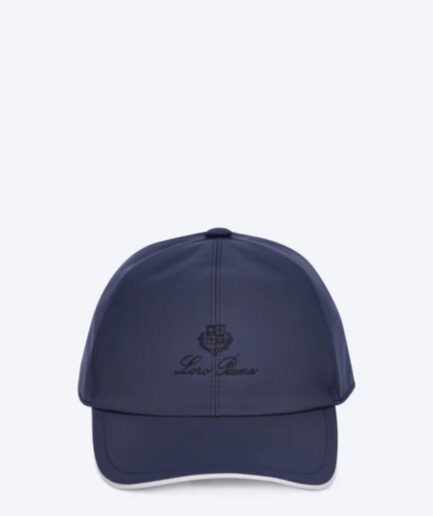 Loro Piana Baseball Cap- Royal Navy/Ivory