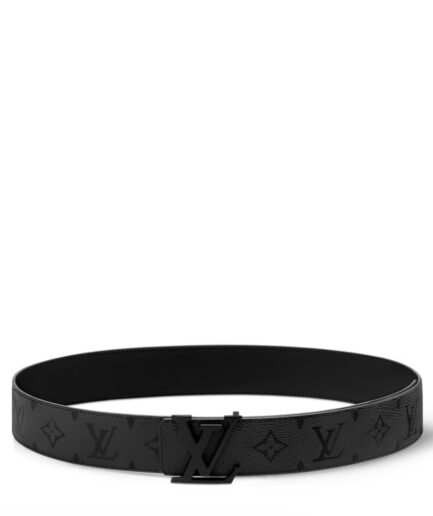 Louis Vuitton Monogram Midnight 40MM Reversible Belt- Black