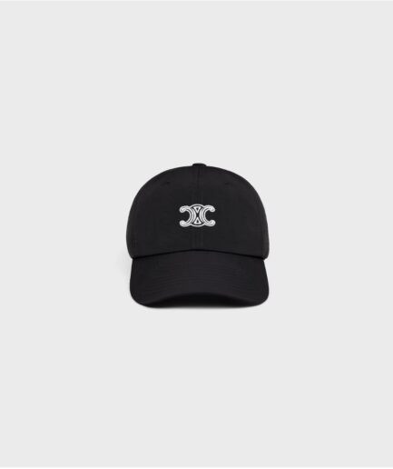 Celine Richelieu Cap in Nylon- Black