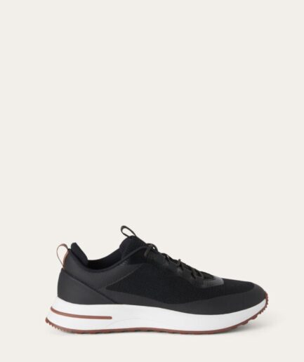 Loro Piana Week End Walk Sneaker – Black
