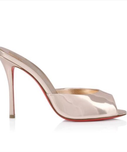 Christian Louboutin Me Dolly Mules- Leche