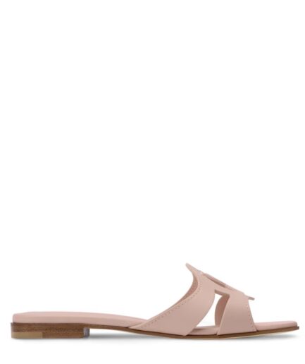 Louis Vuitton Isola Flat Mules- Nude Pink