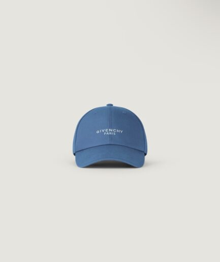 Givenchy Paris Embroidered Cap- Military Blue