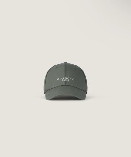 Givenchy Paris Embroidered Cap- Salvia